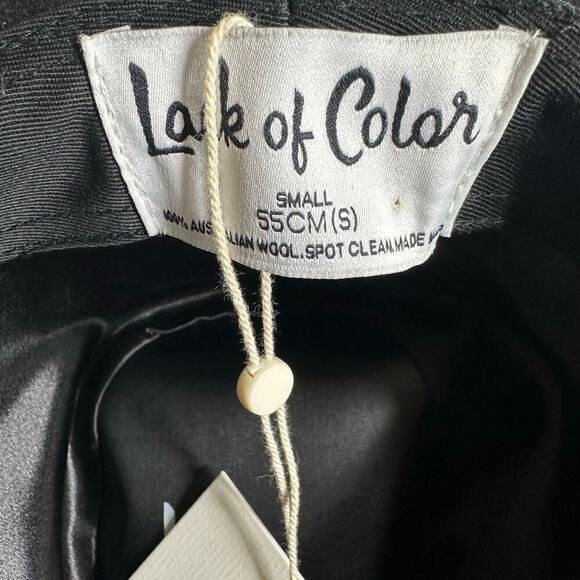 NWT Lack of Color Hat Women\'s Black Size Small 55CM main image 3